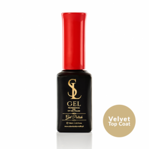 SLOWIANKA GEL POLISH UV LED VELVET TOP COAT 10ML