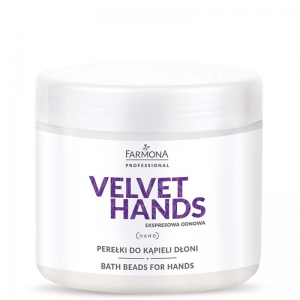 FARMONA VELVET HANDS PEARLS FOR BATH HANDS 380G