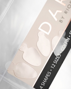 DARK BY RIOR SET OF 4 SHAPES UPPER FORM WITH DARK MOLDS (SQUARE, ALMON, COFFIN, STILETTO)