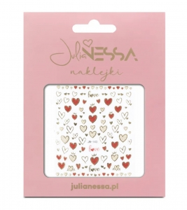 JULIA NESSA STICKERS FOR NAILS - WALENTYNKOWE WARIACJE