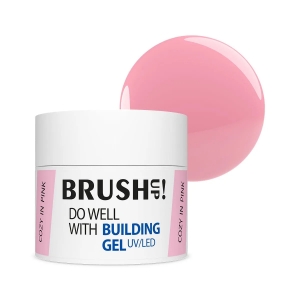 BRUSH UP! BUILDING GEL DO WELL COSY IN PINK 12G