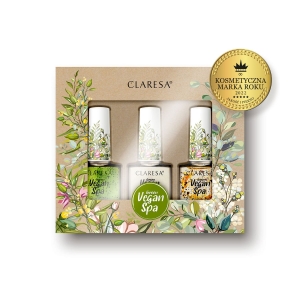 CLARESA SRT VEGAN SPA GREEN POWER - KIT FOR NAIL CARE