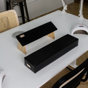 JULIA NESSA HAND REST AND PILLOW SET BLACK