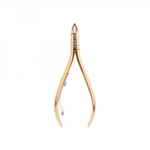 ABA GROUP GOLDEN PREMIUM SINGLE-SPRING CUTICLE NIPPERS 5 mm (1135s)